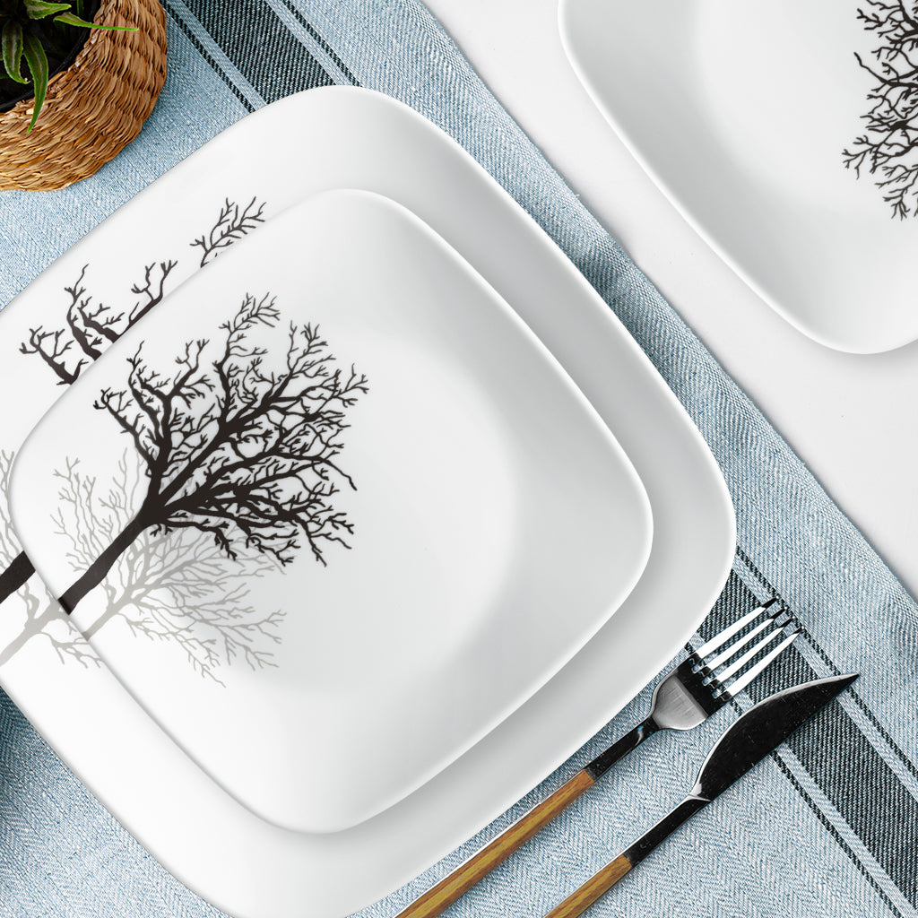 Corelle® Timber Shadows 18-piece Dinnerware Set. Service for 6 - Image 6