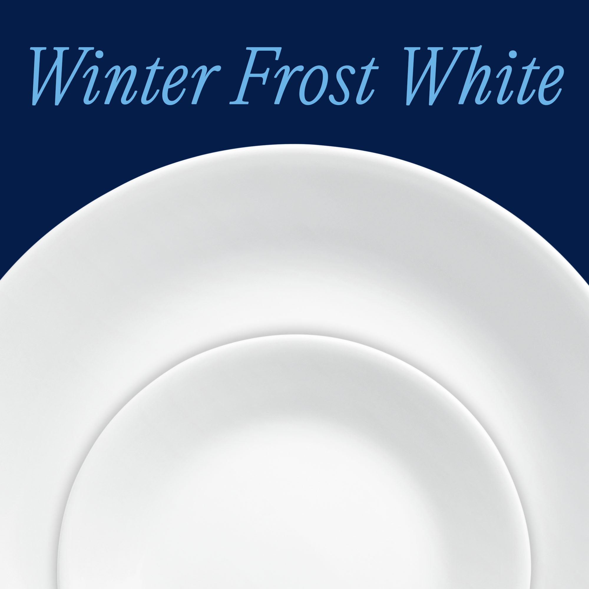 Corelle® Winter Frost White 16-piece Mugless Dinnerware Set. Service for 4 - Image 2