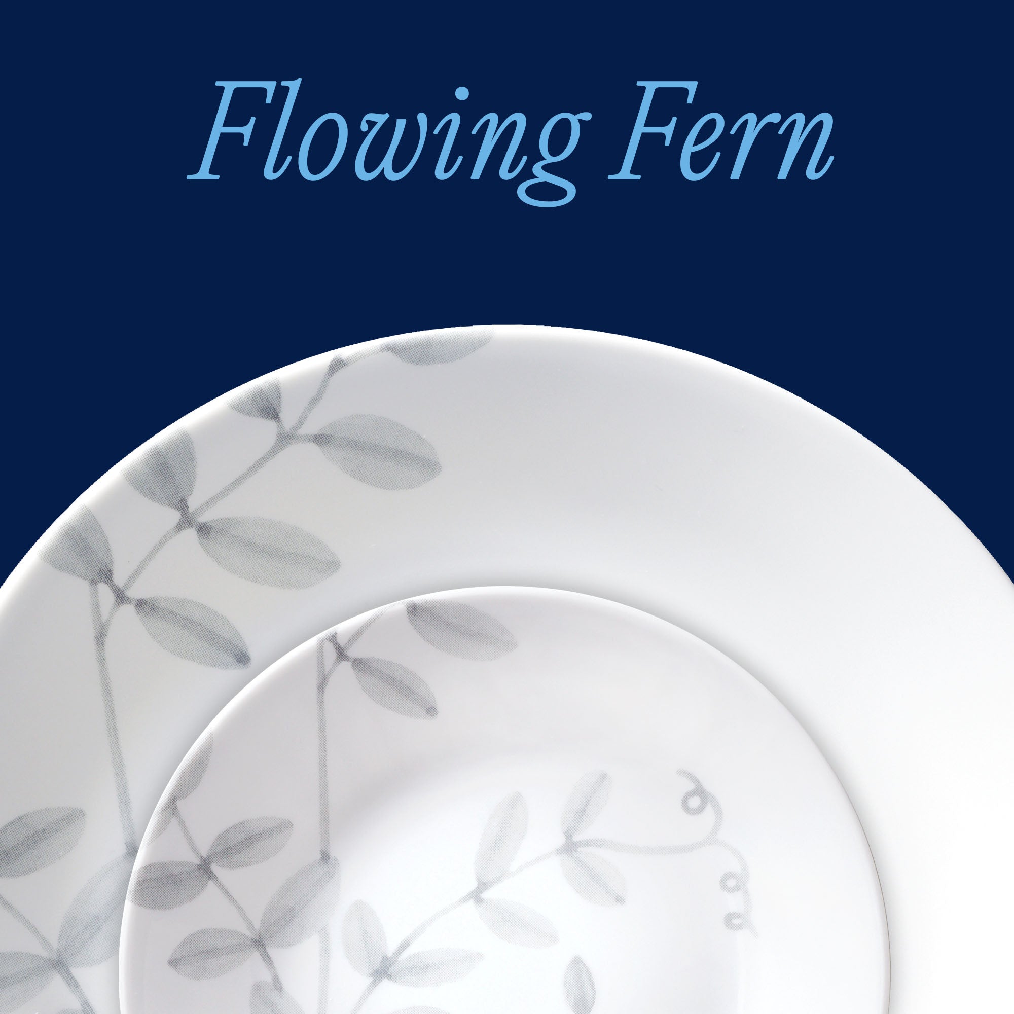 Corelle® Flowing Fern 12-piece Dinnerware Set. Service for 4 - Image 2