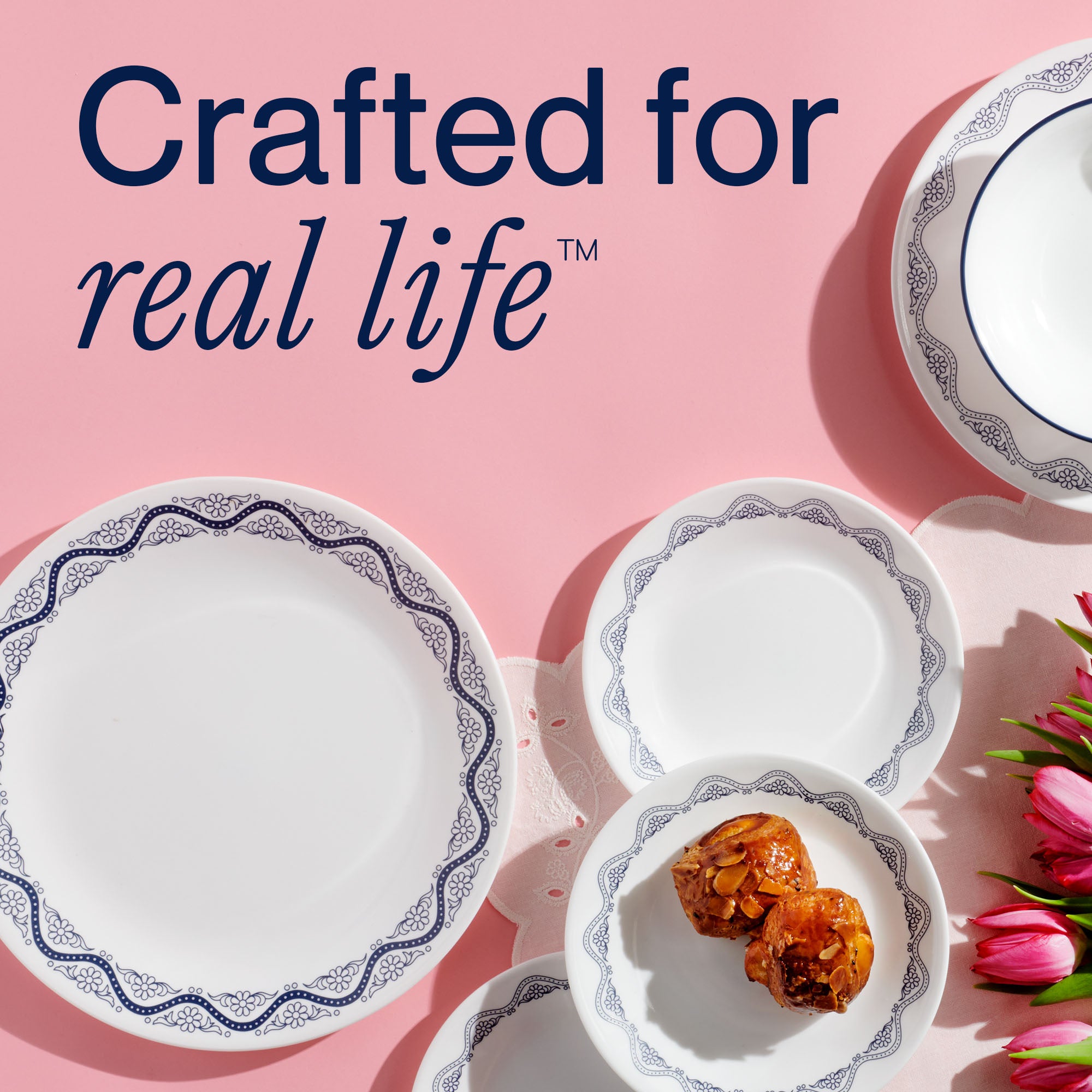 Corelle® Orleans 18-piece Dinnerware Set. Service for 6 - Image 7