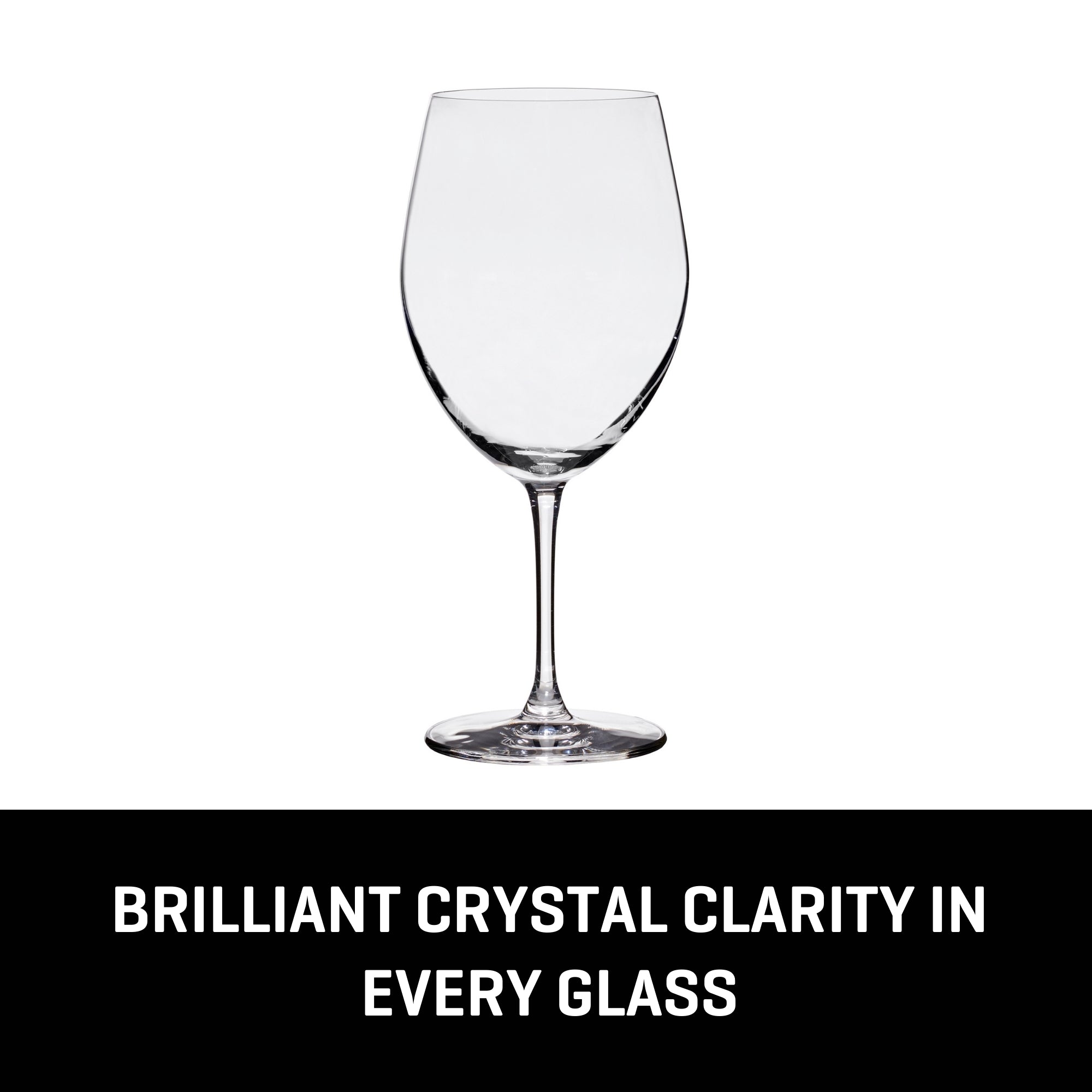 Lucaris Bangkok Bliss Bordeaux Glasses (4-Pieces). 25-ounce. Dishwasher Safe. Lead-free Crystalline - Image 4