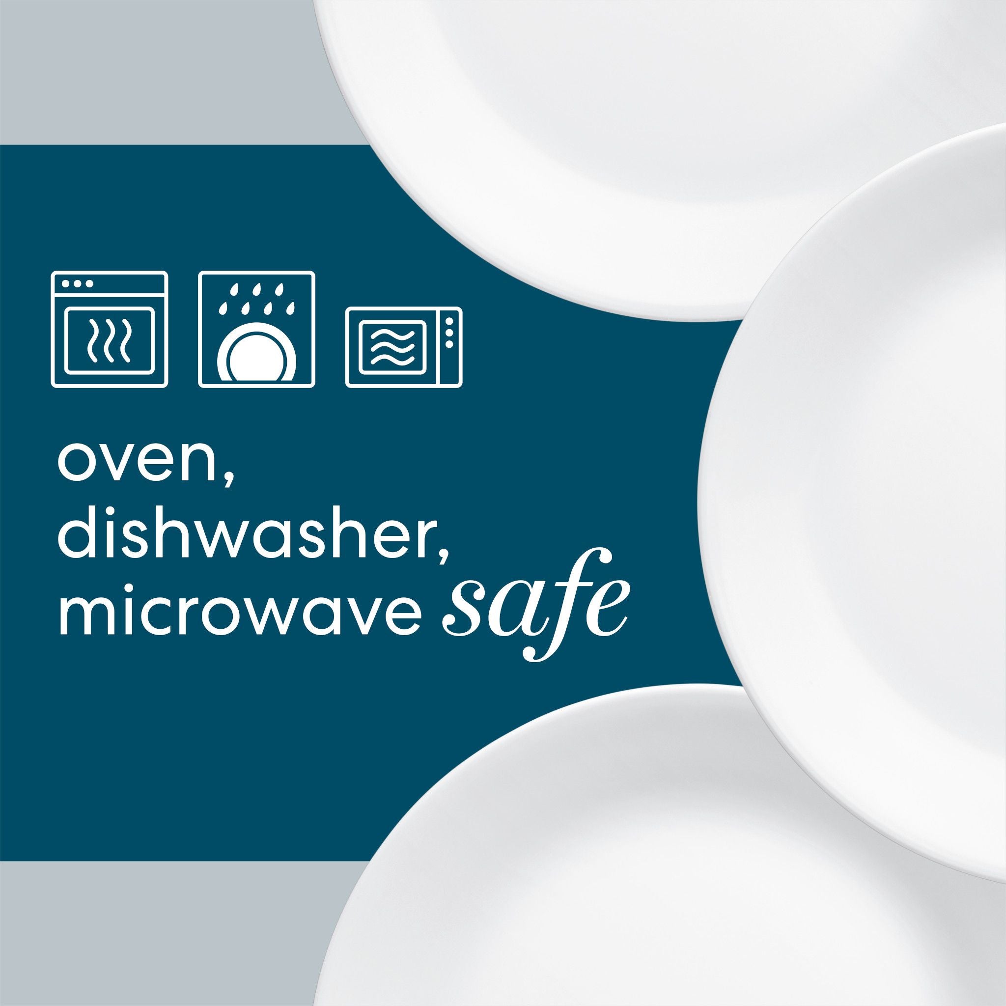 Corelle® Winter Frost White 6.75 Appetizer Plate - Image 4