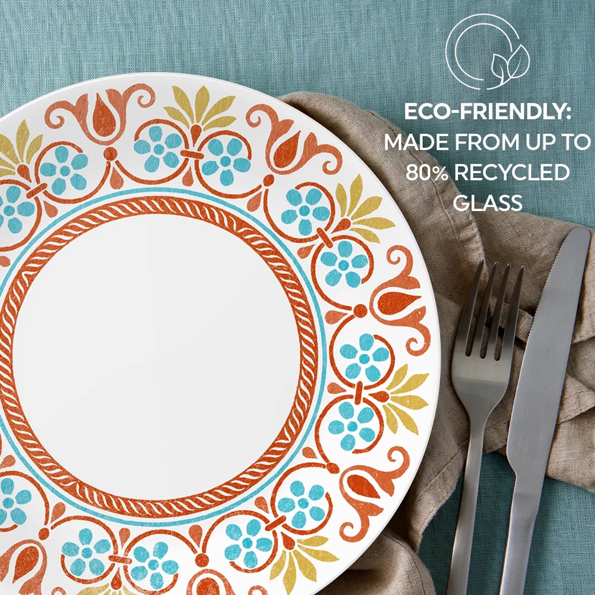 Corelle® Global Collection Terracotta Dreams 10.25 Dinner Plates. 6-pack - Image 7