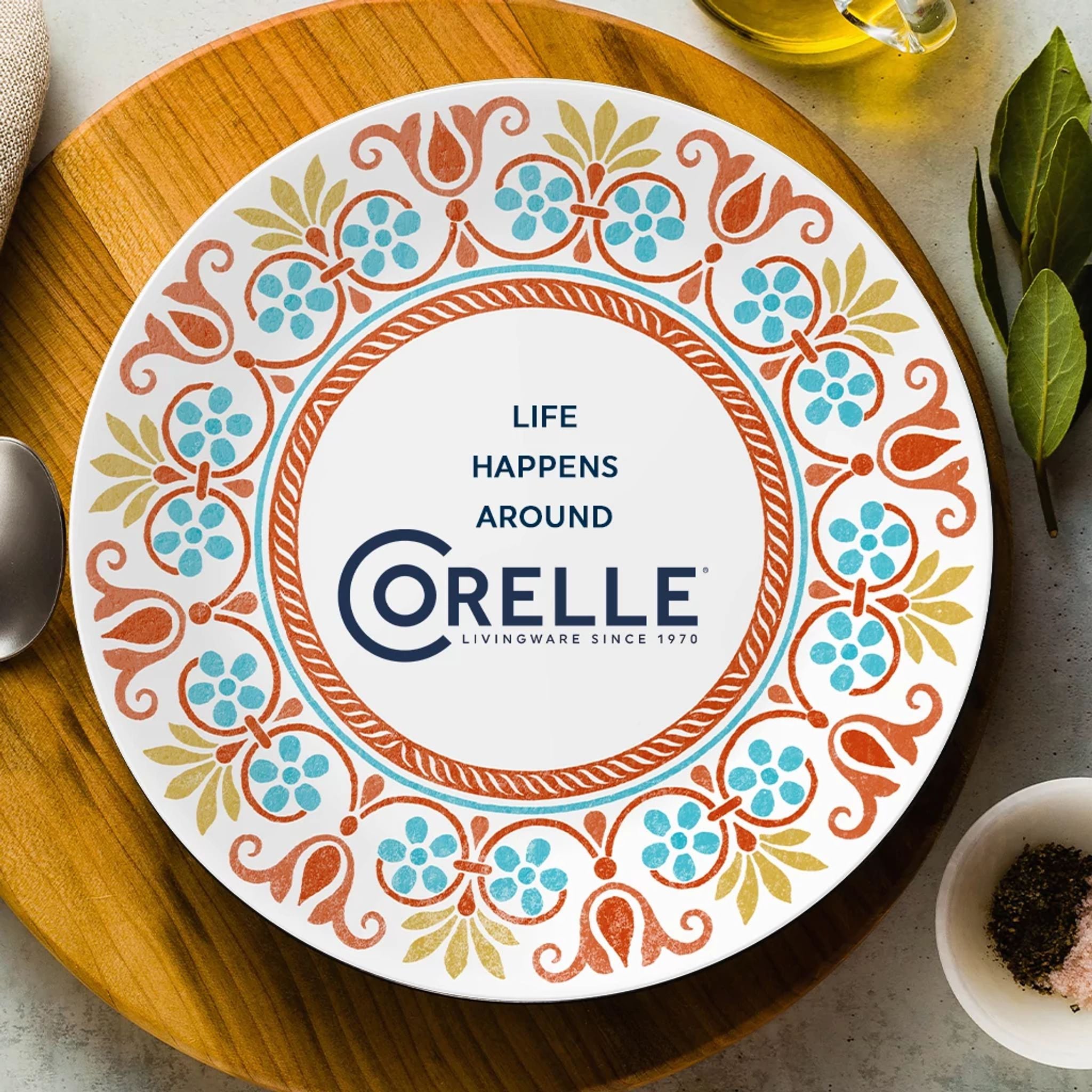 Corelle® Global Collection Terracotta Dreams 10.25 Dinner Plates. 6-pack - Image 6