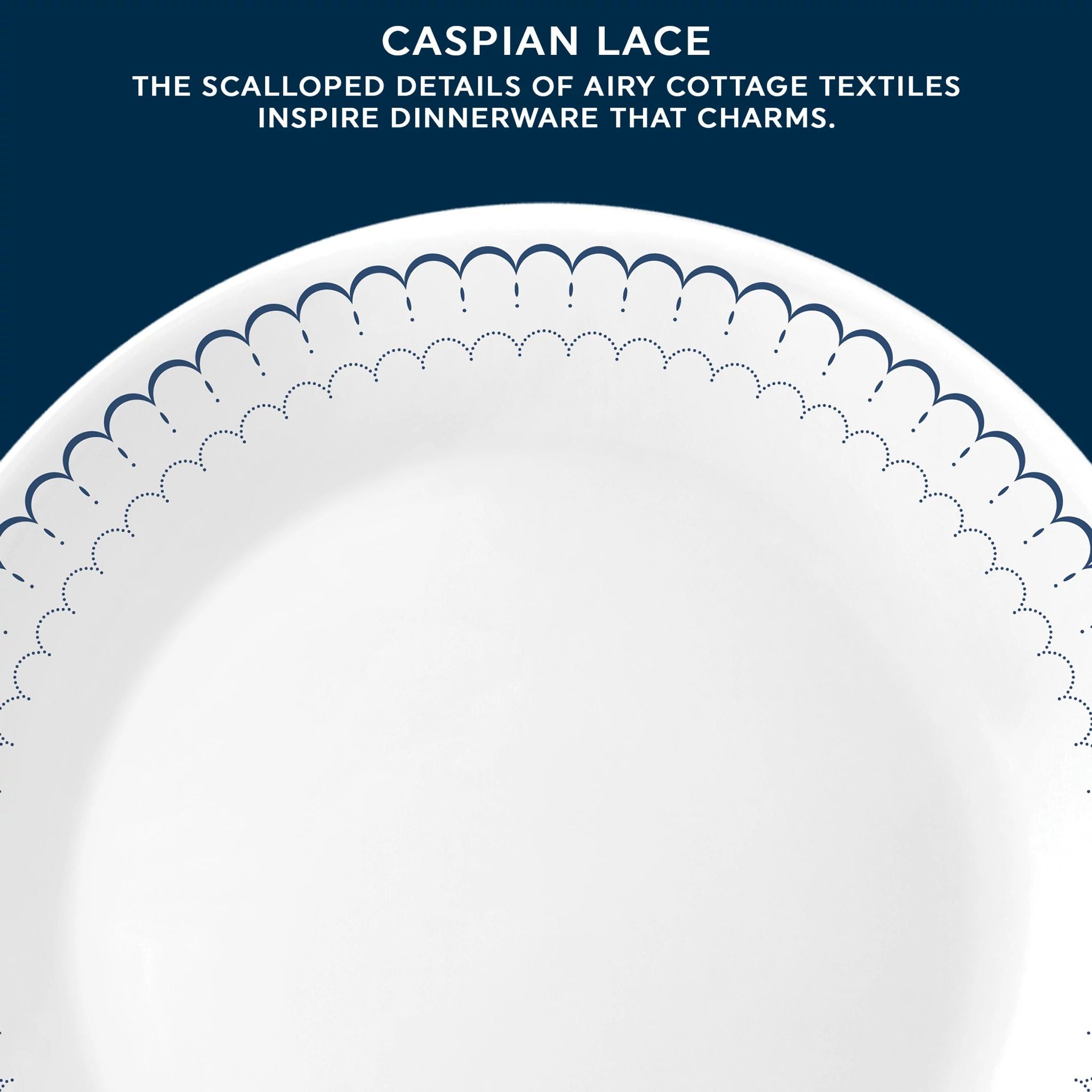 Corelle® Caspian Lace 10.25 Dinner Plate - Image 2