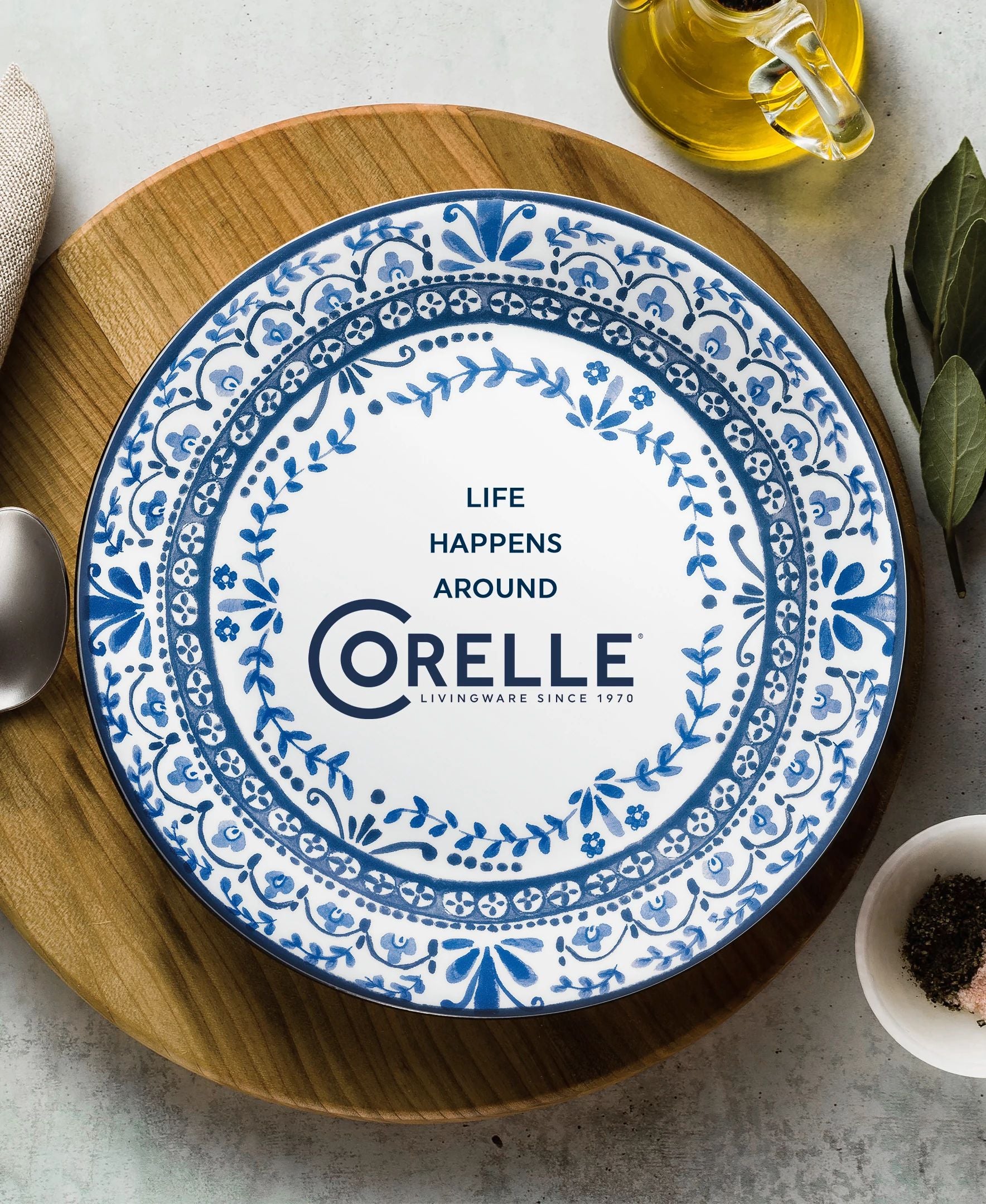 Corelle® Portofino 6.75 Appetizer Plate - Image 3