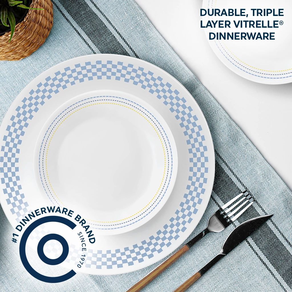 Corelle® Amelia 12-piece Dinnerware Set. Service for 4 - Image 3
